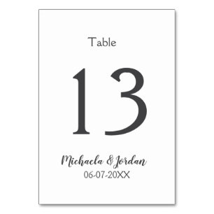 Wedding seating chart birthday anniversary table number