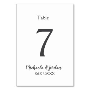 Wedding seating chart birthday anniversary table number