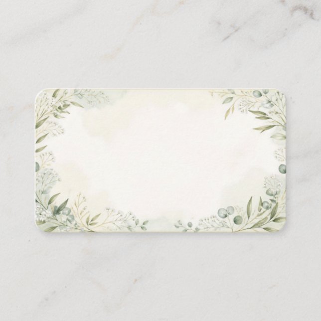 Wedding Seating Chart Place Card (Front)