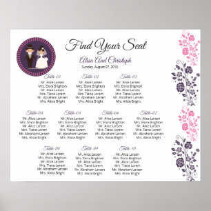 Wedding Seating Chart Template