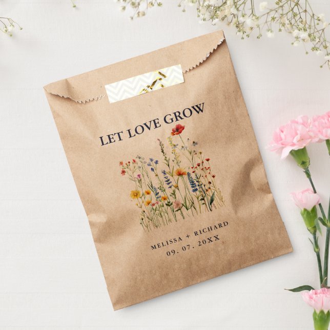 Wedding Seed Packet Favours Favour Bags (Sealed)