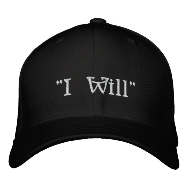 Wedding Sequence Caps - Start to Finish (Front)