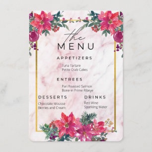 Wedding Set: The Menu