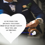 Wedding Shoe Quote for Bride and Groom Simple Heart Sticker<br><div class="desc">Wedding sticker with a sentimental quote for the Bride and Groom.

The sticker can be placed on stationary but also on the bottom of the wedding shoes for a fun message.</div>