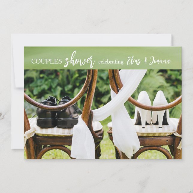 Wedding Shoes Couples Shower Invitation (Front)