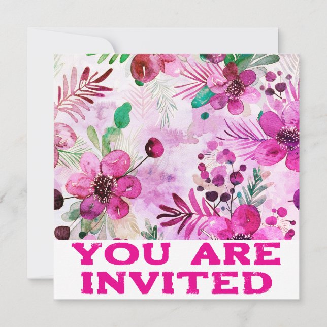 Wedding Shower invitation (Front)