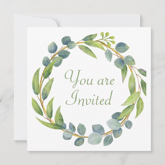 Wedding Shower invitation (Front)