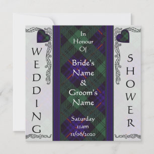 Wedding Shower Invite - Armstrong Tartan