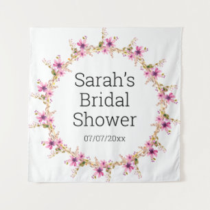 Wedding shower personalised tapestry