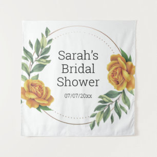 Wedding shower personalised tapestry