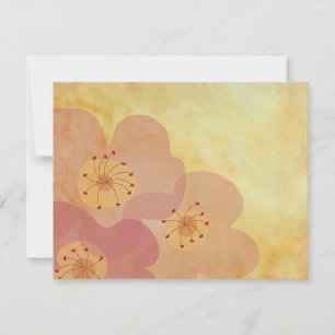 Wedding Shower Thank You Card Asian Influenced