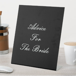 wedding sign