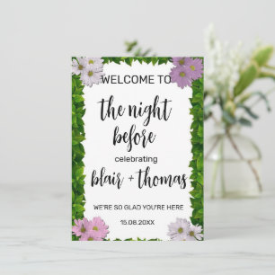 Wedding Sign Invitation
