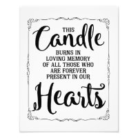 wedding sign, loving memory wedding, paper