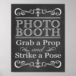 Wedding Sign – Photo Booth Wedding Chalkboard Si