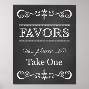 Wedding Sign – Wedding Favour Sign Chalkboard