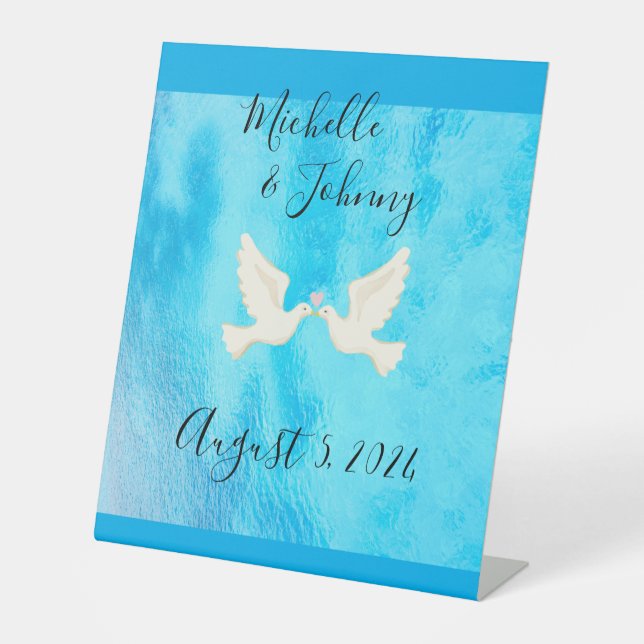 Wedding Sign - weddings, all celebrations Editable (Front)