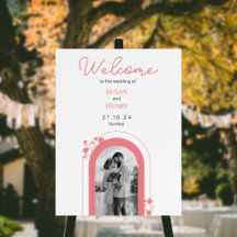 Wedding Sign - Welcom Sign (Opt.) | Claasic Style