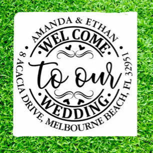Wedding Simple Self-inking Stamp