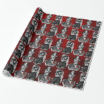 Wedding Skeleton Skulls ‘Til Death Do Us Part Wrapping Paper<br><div class="desc">This is a very unique and fun wedding theme for those who love goth and skulls.</div>