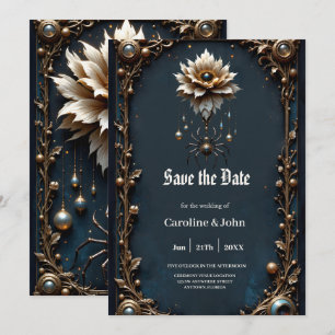 Wedding Spider – Guardian of the Moon Bloom. Save The Date