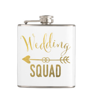Wedding Squad Flask