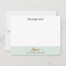 Wedding St. Patrick's Day Thank you from Both