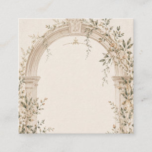Wedding Stationery for Mediterranean Ceremonies Calling Card