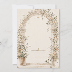 Wedding Stationery for Mediterranean Ceremonies Invitation