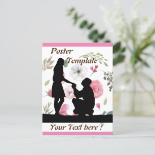 Wedding Stationery Postcard