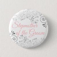 Wedding Stepmother of the Groom Pink & Grey