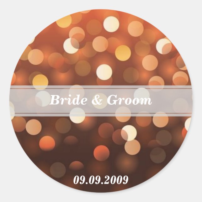 Wedding Sticker (Front)