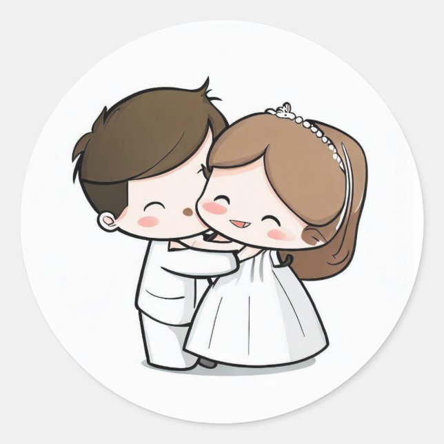 Wedding Sticker (Front)