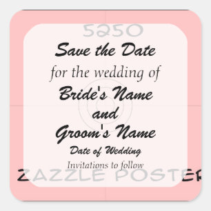 Wedding - Sticker - Round
