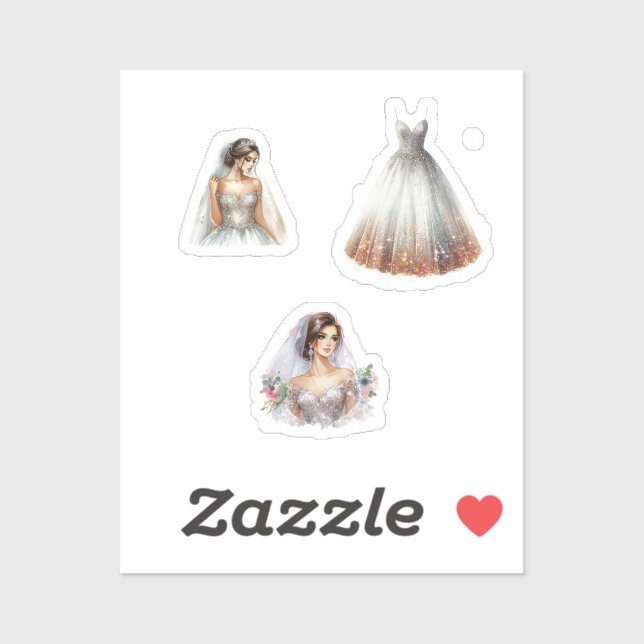 wedding stickers (Sheet)
