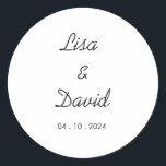 wedding stickers<br><div class="desc">Wedding stickers for favours are a great way to add a personal touch to your special day. You can use stickers to personalise wedding favours, such as candy boxes, gift bags, or even wine bottles. Stickers can be customised to match your wedding theme and colour scheme, and can include your...</div>