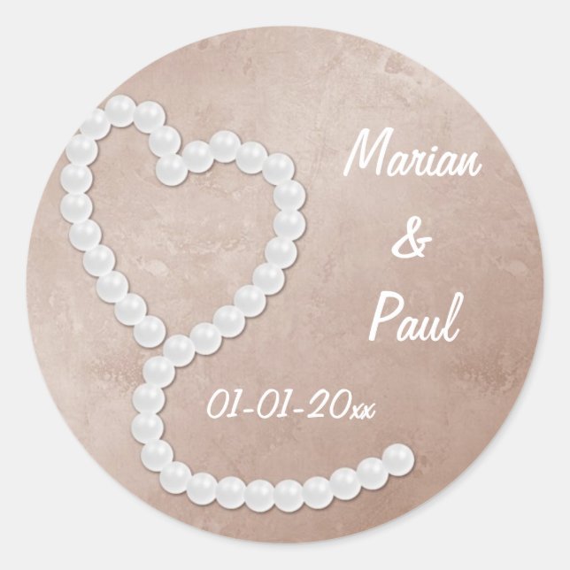 Wedding Stickers (Front)