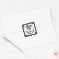Wedding Stickers Steampunk Wedding Hearts Cogs