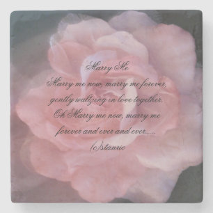 WEDDING STONE COASTER