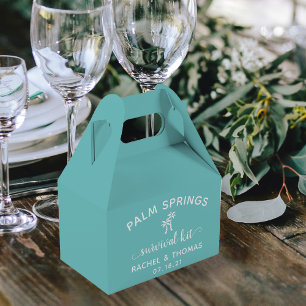 Wedding Survival Kit in Your Wedding Colours   Favour Box