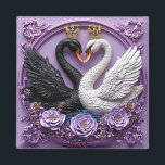 Wedding Swans Magnet<br><div class="desc">Wedding Swans</div>