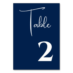 Wedding Table Cards