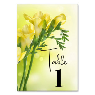 Wedding Table Cards