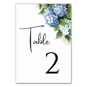 Wedding Table Cards