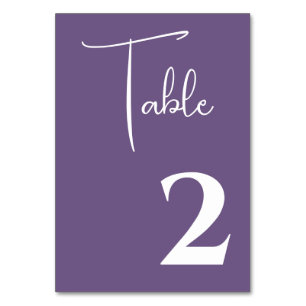 Wedding Table Cards