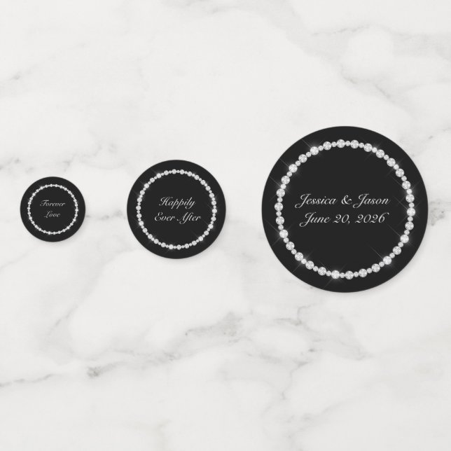 Wedding Table Confetti (Fronts)