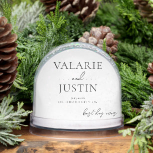 Wedding Table Decor  Snowglobe
