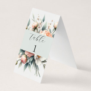 Wedding Table Number Sign