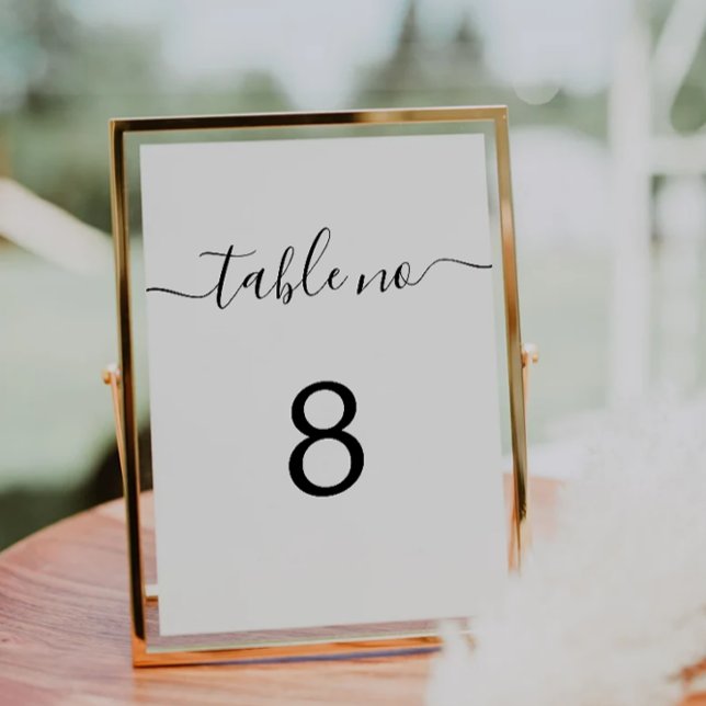 Wedding Table Numbers, Printable Table Numbers, Pedestal Sign (Wedding Table Numbers, Printable Table Numbers, Pedestal Sign)