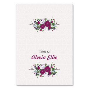 Wedding Table Seating Place card